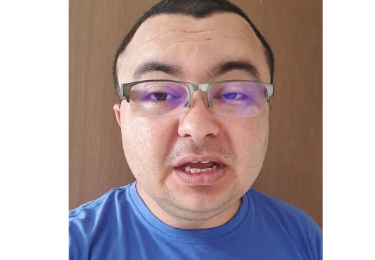 Jornalista Geovane Santos.